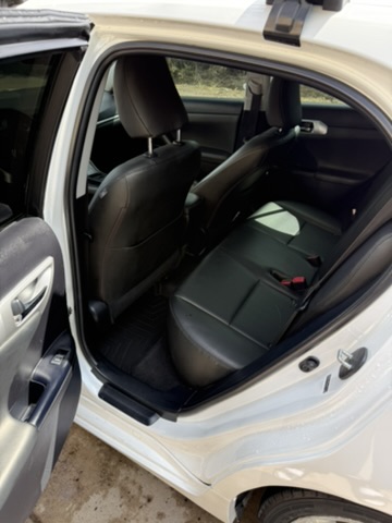 Rear seats after interior detail